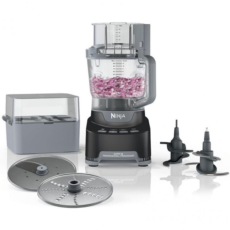 Processador-de-Alimentos-4-em-1-com-2-Laminas-2-Discos-ate-foto-0