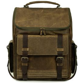 Mochila-Masculina-de-Couro-para-Laptop-VELEZ-Verde-foto-0