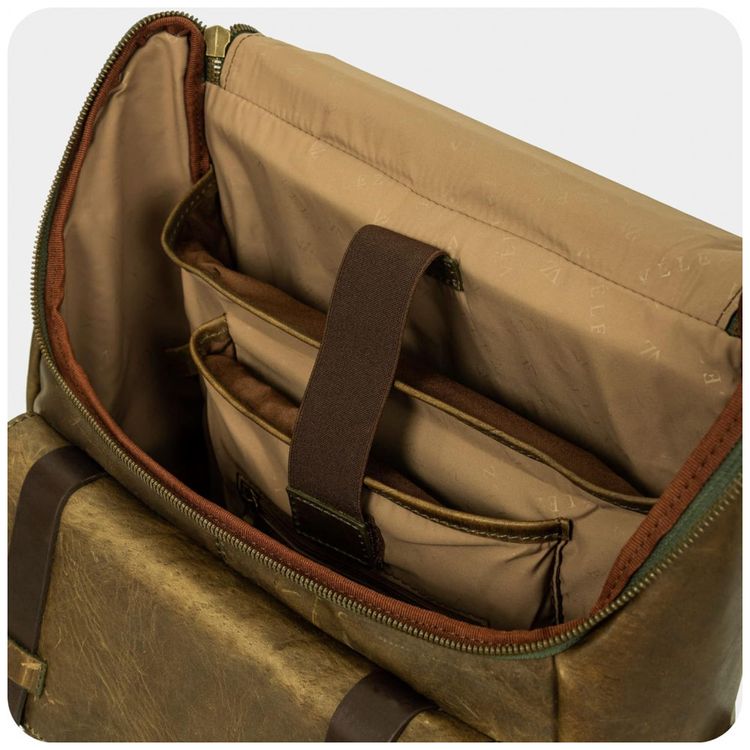 Mochila-Masculina-de-Couro-para-Laptop-VELEZ-Verde-foto-5