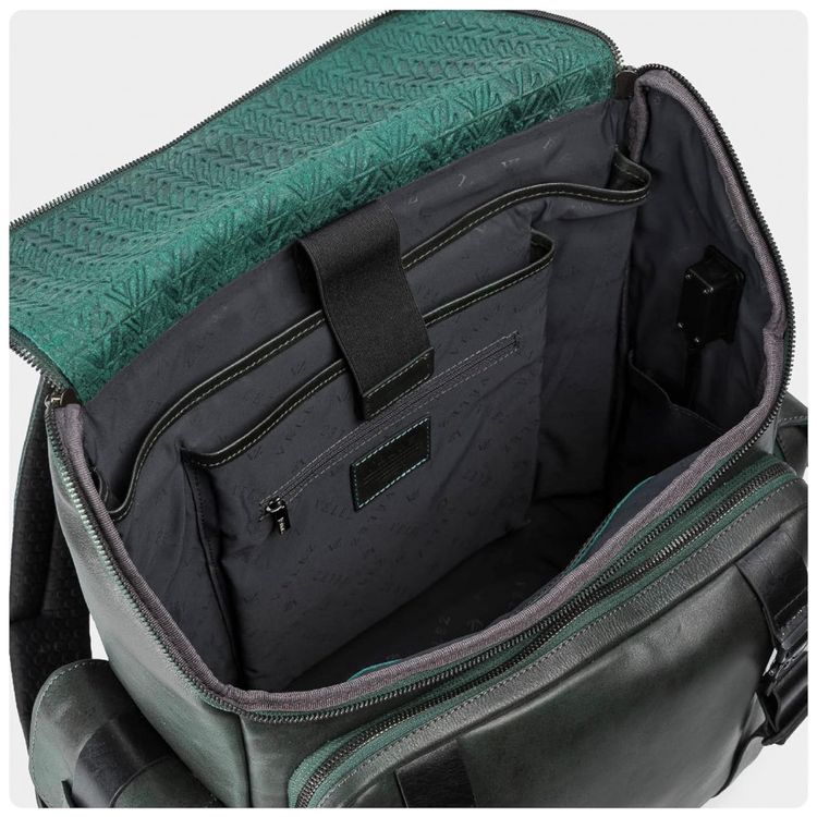 Mochila-Masculina-de-Couro-Vintage-para-Laptop-VELEZ-Verde-foto-5