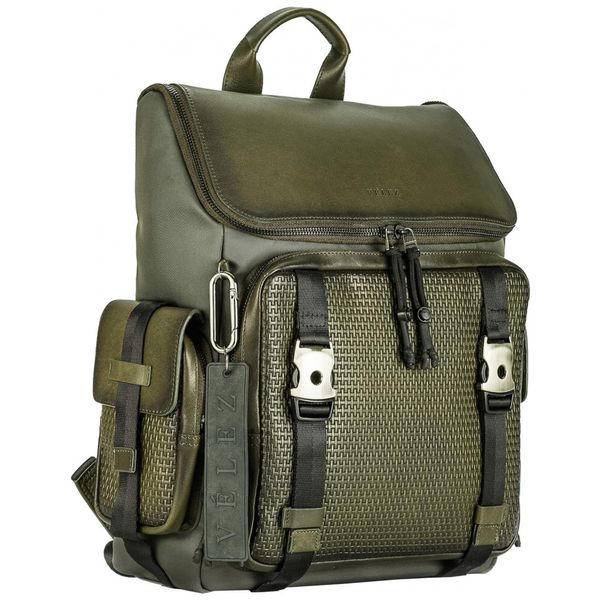 Mochila-Masculina-de-Couro-Vintage-para-Laptop-VELEZ-Verde-foto-0