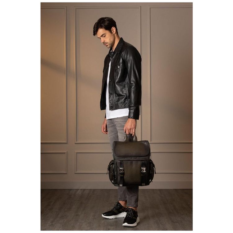 Mochila-Masculina-de-Couro-Vintage-para-Laptop-VELEZ-Verde-foto-1