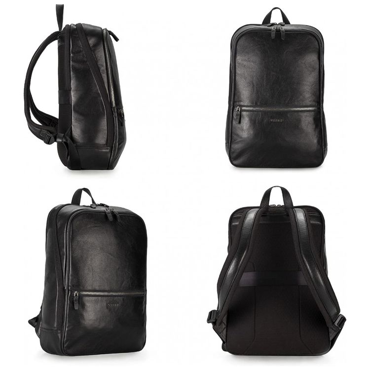 Mochila-Unissex-de-Couro-para-Laptop-VELEZ-Preta-foto-3