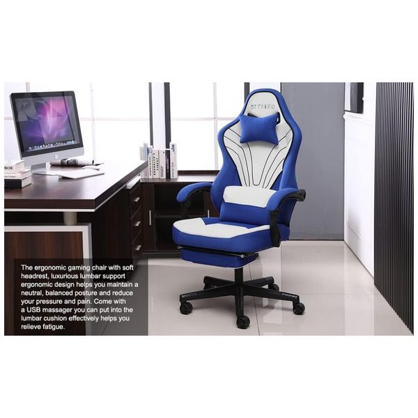 Cadeira-Gamer-Reclinavel-e-Giratoria-com-Apoio-para-Lombar-e-foto-0