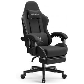 Cadeira-Gamer-Reclinavel-e-Giratoria-com-Almofada-de-Mola-foto-0