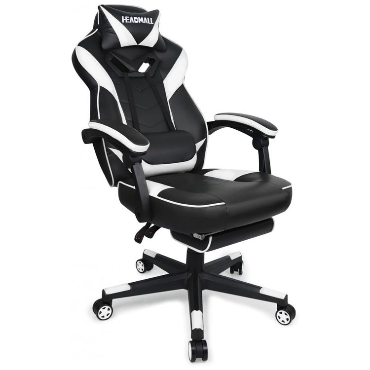 Cadeira-Gamer-Reclinavel-e-Giratoria-com-Apoio-para-Lombar-foto-0