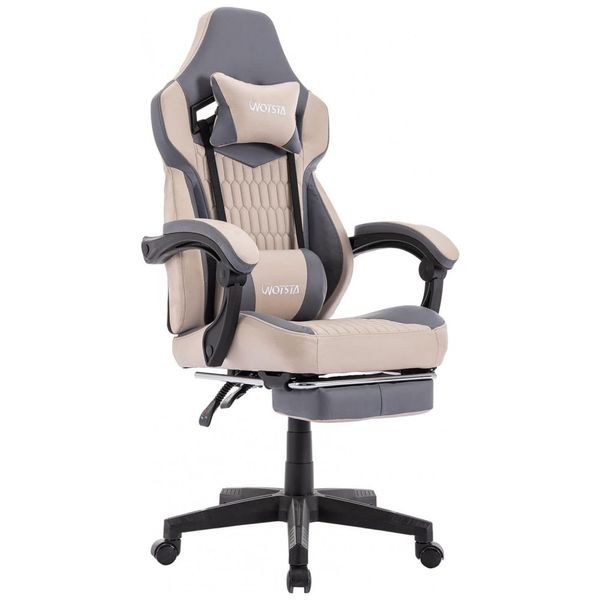 Cadeira-Gamer-Reclinavel-e-Giratoria-com-Apoio-para-os-Pes-e-foto-0