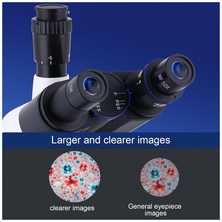 Microscopio-Trinocular-Ampliacao-de-40X-5000X-com-Iluminacao-foto-5