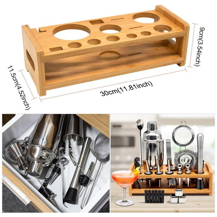 Kit-Bartender-Profissional-26-Pecas-em-Aco-Inoxidavel-com-foto-4