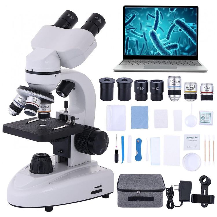 Microscopio-Binocular-40X-2000X-com-Iluminacao-LED-e-Mesa-de-foto-0