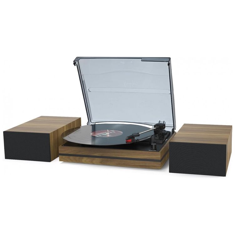 Toca-Discos-Retro-com-3-Velocidades-e-Alto-Falantes-Estereo-foto-0