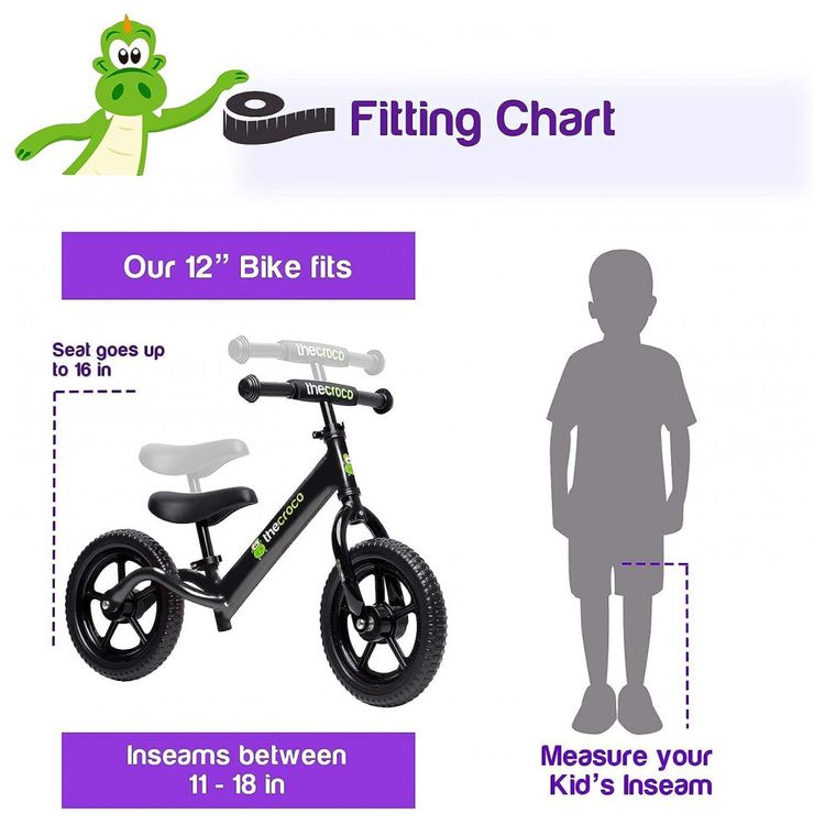 Bicicleta-sem-Pedal-para-Criancas-de-2-a-5-Anos-com-Assento-foto-5