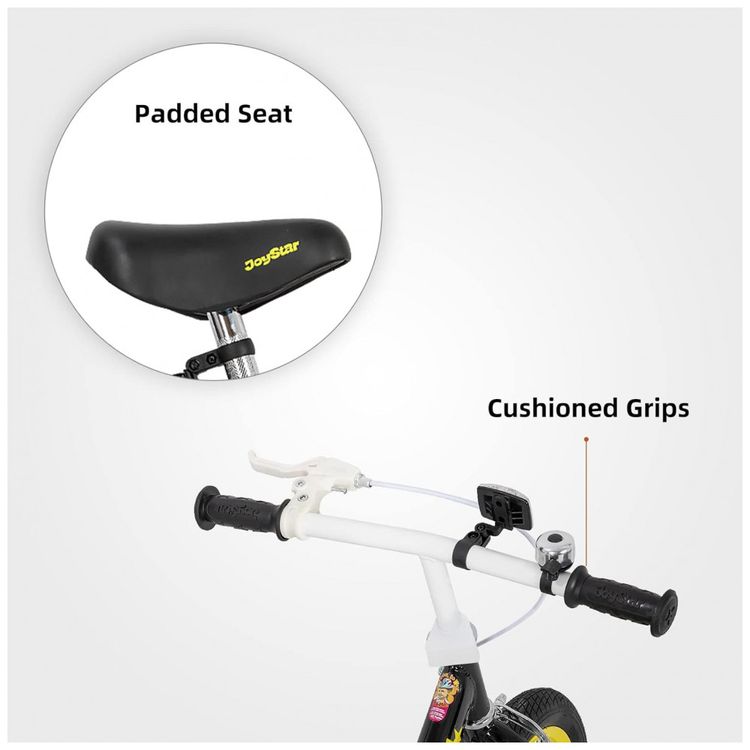 Bicicleta-sem-Pedal-para-Criancas-de-3-a-8-Anos-com-Freio-a-foto-2
