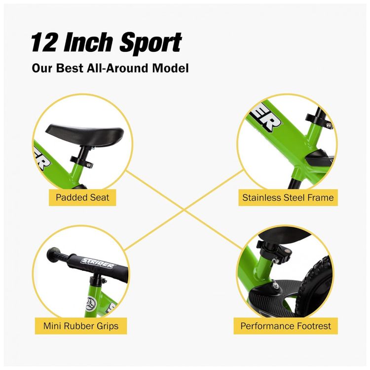 Bicicleta-sem-Pedal-para-Criancas-de-2-a-3-Anos-Strider-foto-2