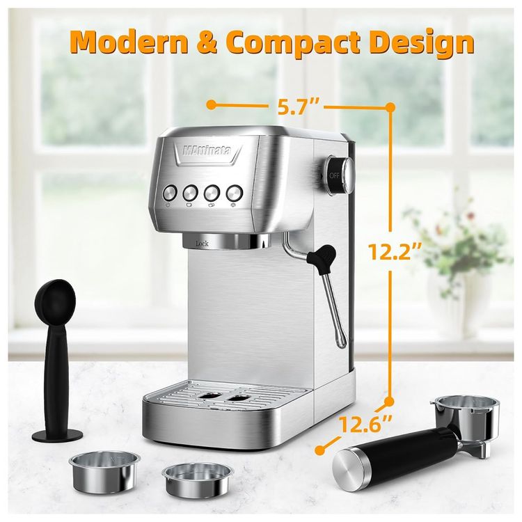 Maquina-de-Cafe-Expresso-em-Aco-Inoxidavel-com-Bocal-de-foto-5