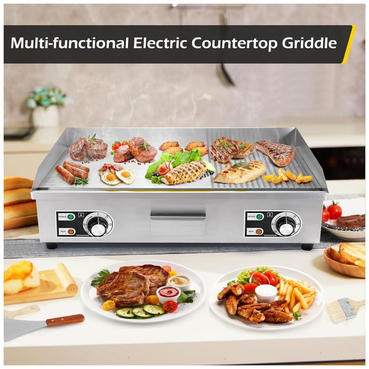 Chapa-Grill-Antiaderente-Profissional-em-Aco-Inoxidavel-foto-2