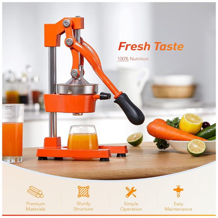Espremedor-de-Frutas-Manual-Profissional-Aco-Fundido-CO-Z-foto-1