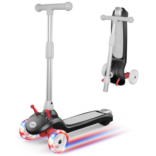 Patinete-Eletrico-para-Criancas-de-2-a-8-anos-com-3-Rodas-e-foto-0