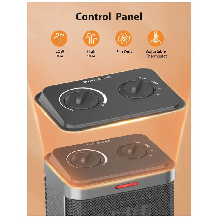 Aquecedor-Eletrico-Portatil-de-Ceramica-com-3-Modos-1500W-foto-1