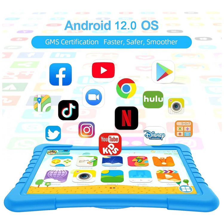 Tablet-Infantil-10-Android-com-Controle-de-Pais-WiFi-e-foto-4