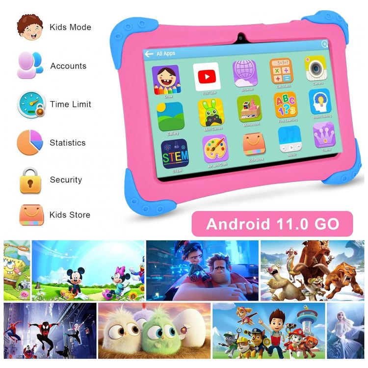 Tablet-Infantil-7-Educativo-com-Controle-de-Pais-WiFi-e-foto-3