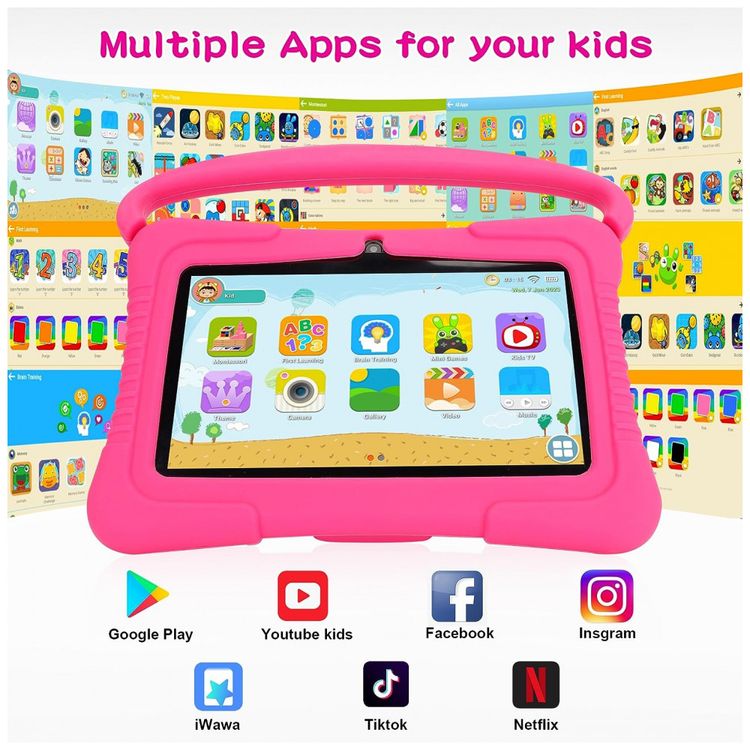 Tablet-Infantil-7-Educativo-com-Controle-de-Pais-WiFi-e-foto-2