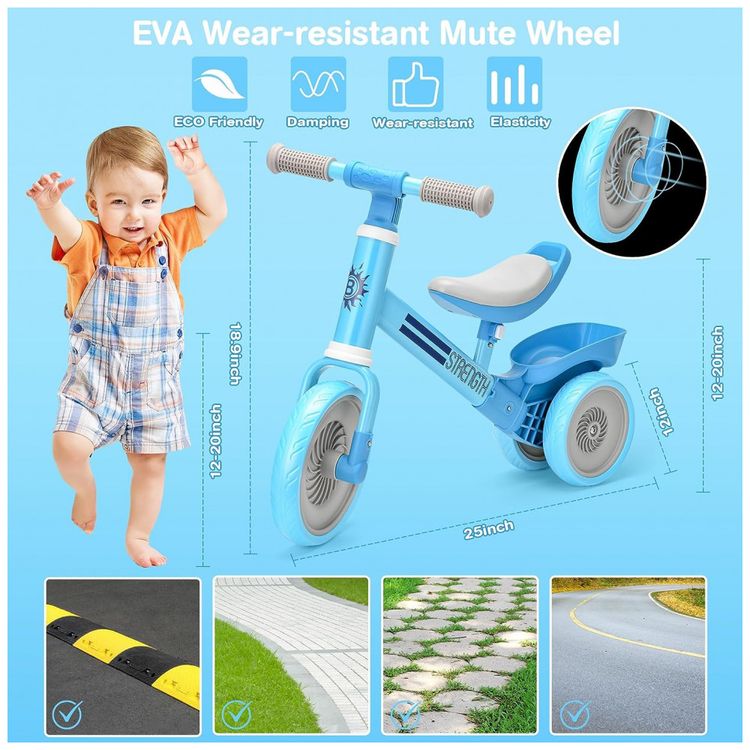 Bicicleta-sem-Pedal-com-4-Rodas-para-Criancas-de-2-a-4-Anos-foto-3