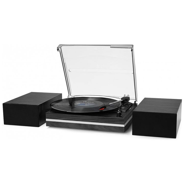 Toca-Discos-Retro-com-3-Velocidades-e-Alto-Falantes-Estereo-foto-0