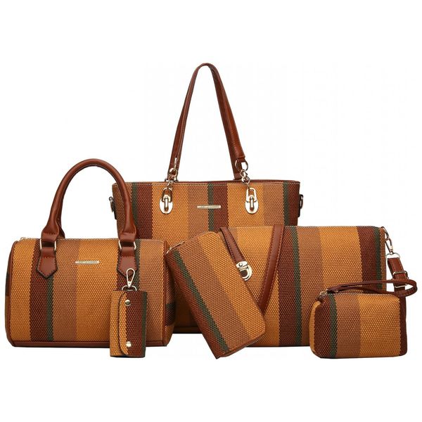 Conjunto-de-Bolsas-Femininas-6-Pecas-com-Carteira-2E-youth-foto-0