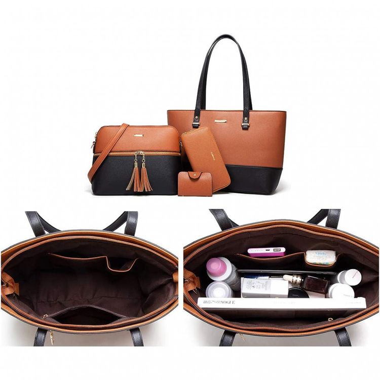 Conjunto-de-Bolsas-Femininas-em-Couro-Sintetico-3-Pecas-com-foto-4