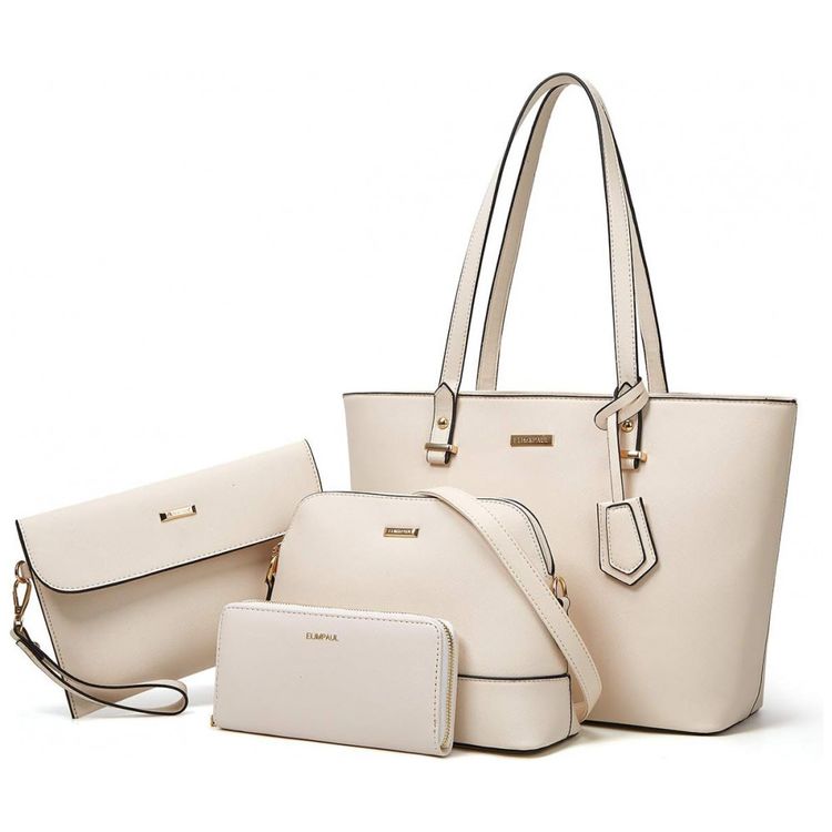 Conjunto-de-Bolsas-Femininas-em-Couro-Sintetico-4-Pecas-com-foto-0