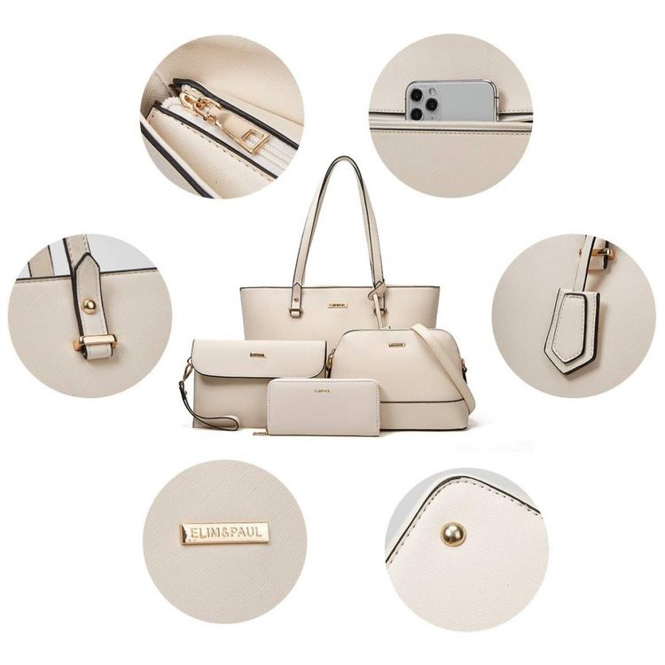 Conjunto-de-Bolsas-Femininas-em-Couro-Sintetico-4-Pecas-com-foto-5