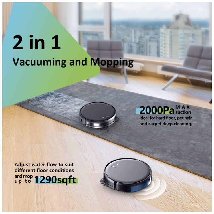 Aspirador-de-Po-Robo-2-em-1-com-Conexao-via-APP-WI-FI-e-Auto-foto-1