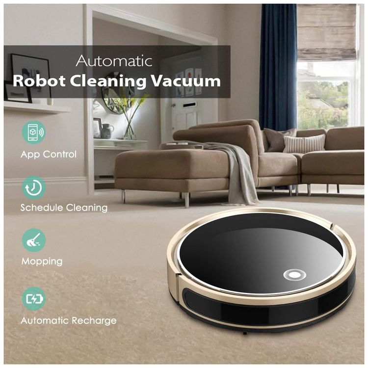 Aspirador-de-Po-Robo-com-Conexao-via-APP-WI-FI-110V-foto-5