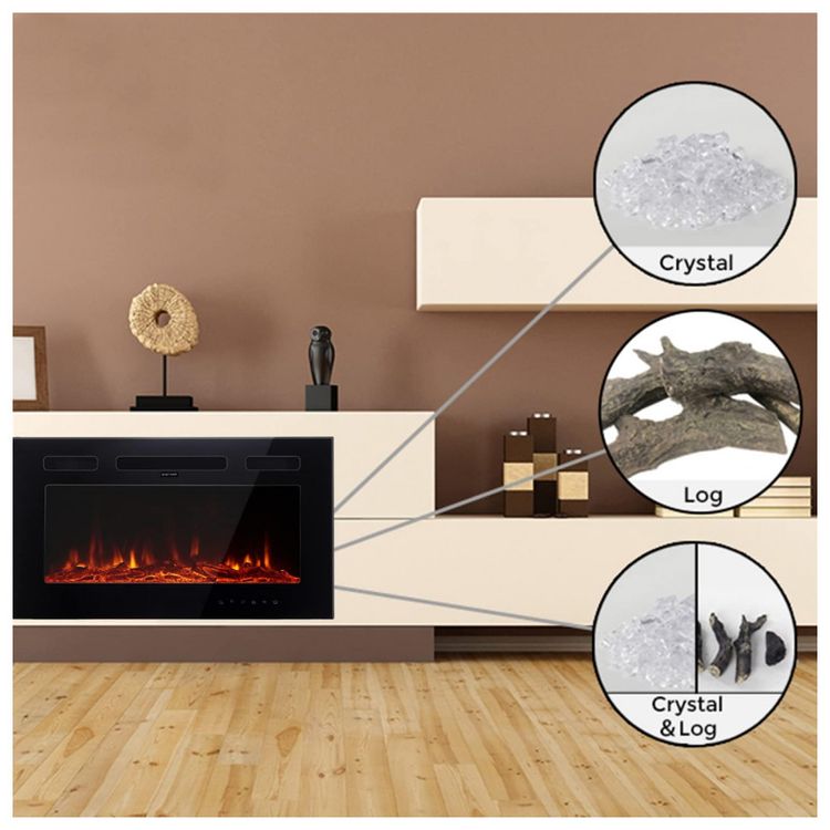 Lareira-Eletrica-de-Embutir-A43x76L-com-Controle-Remoto-foto-4