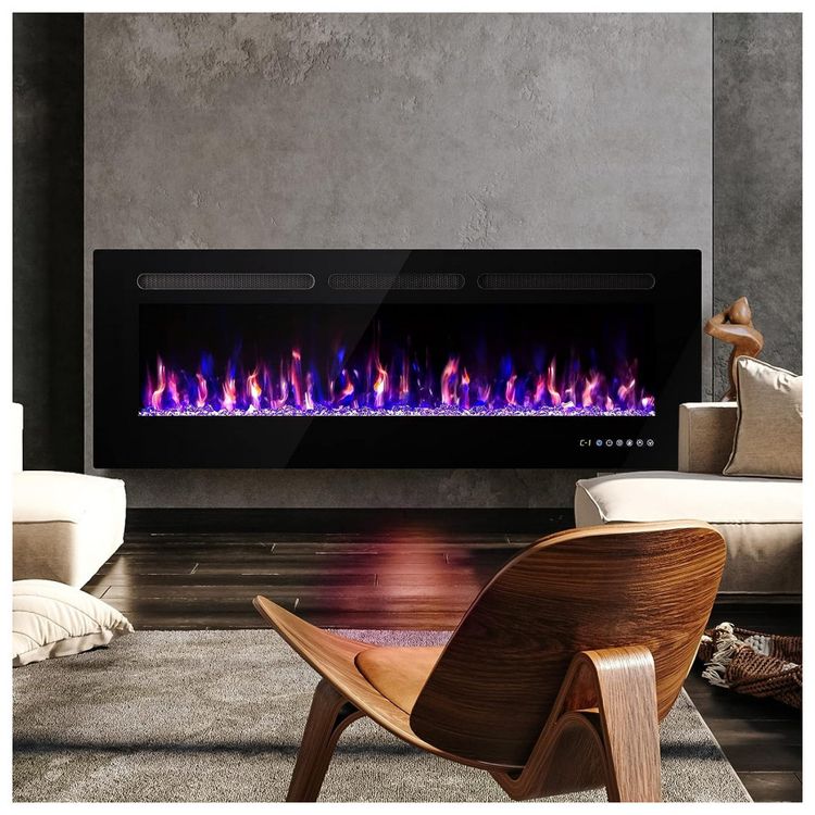 Lareira-Eletrica-de-Embutir-A45x106L-com-Controle-Remoto-e-foto-1