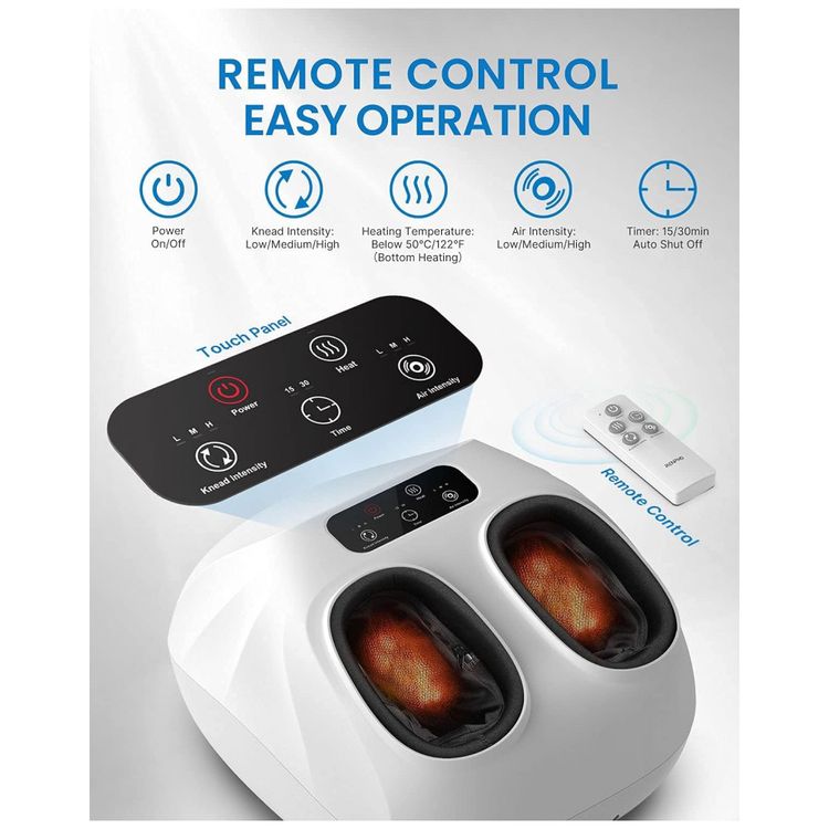 Massageador-Eletrico-para-Pes-com-3-Configuracoes-e-foto-1
