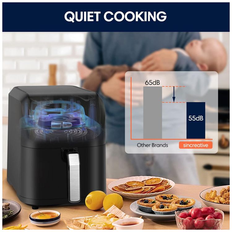 Fritadeira-Eletrica-AirFryer-8-em-1-5L-com-Painel-Digital-e-foto-4