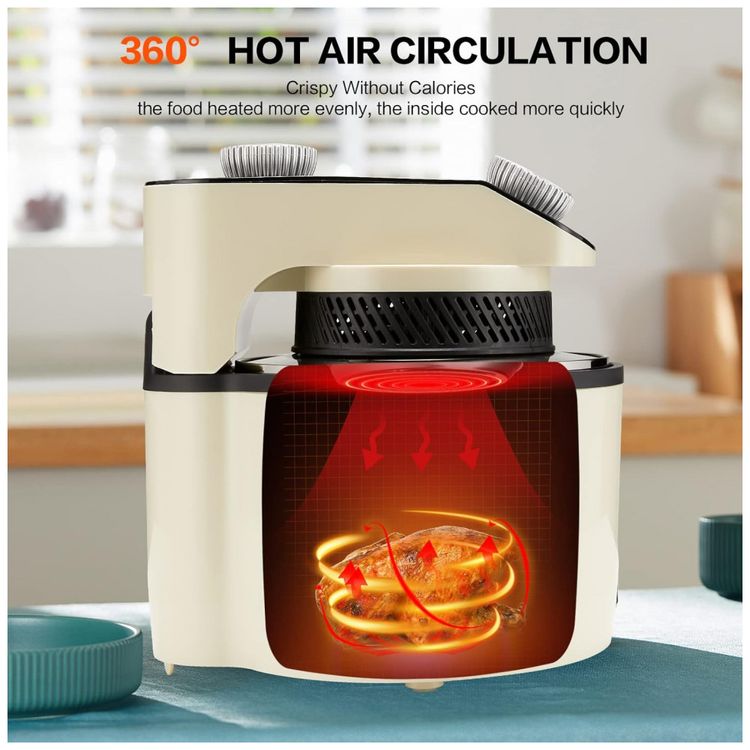 Fritadeira-Eletrica-AirFryer-37L-com-Tampa-de-Vidro-e-foto-1