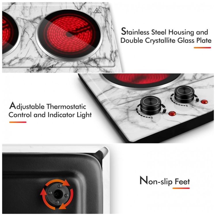 Cooktop-Eletrico-de-Bancada-com-2-Queimadores-e-Controle-de-foto-1