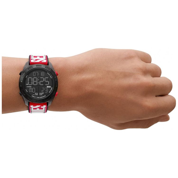Relogio-Masculino-Digital-com-Pulseira-de-Nylon-Diesel-foto-3
