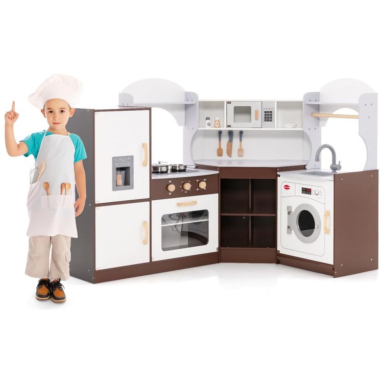 Cozinha-de-Brinquedo-8-em-1-Realista-em-Madeira-para-foto-0