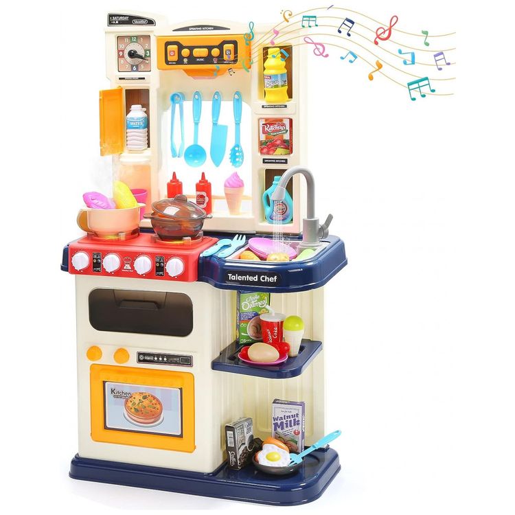 Cozinha-de-Brinquedo-Realista-com-48-Pecas-para-Criancas-de-foto-0