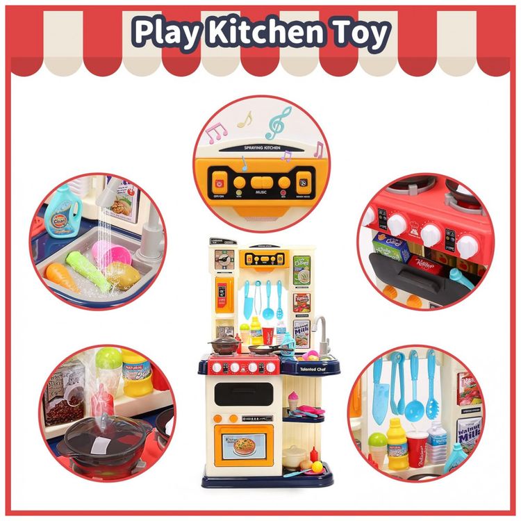 Cozinha-de-Brinquedo-Realista-com-48-Pecas-para-Criancas-de-foto-2