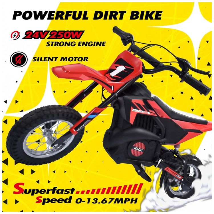 Moto-Eletrica-Infantil-para-Trilha-a-Bateria-24V-ate-22-km-foto-1