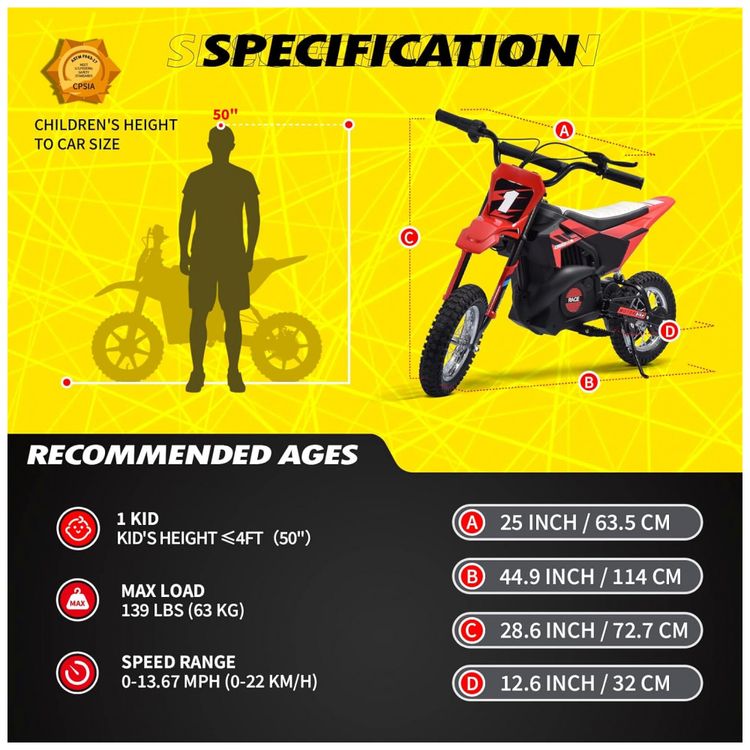 Moto-Eletrica-Infantil-para-Trilha-a-Bateria-24V-ate-22-km-foto-5