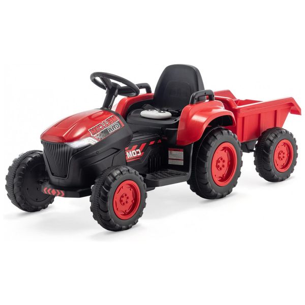Trator-Eletrico-Infantil-1-Assento-com-Controle-Remoto-Luz-foto-0