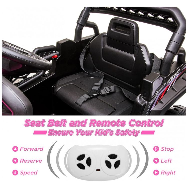 Carro-Eletrico-Infantil-1-Assento-com-Suspencao-Luzes-LED-foto-4