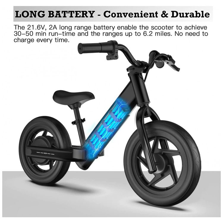 Bicicleta-Eletrica-Sem-Pedal-para-Criancas-de-3-a-5-Anos-ate-foto-2