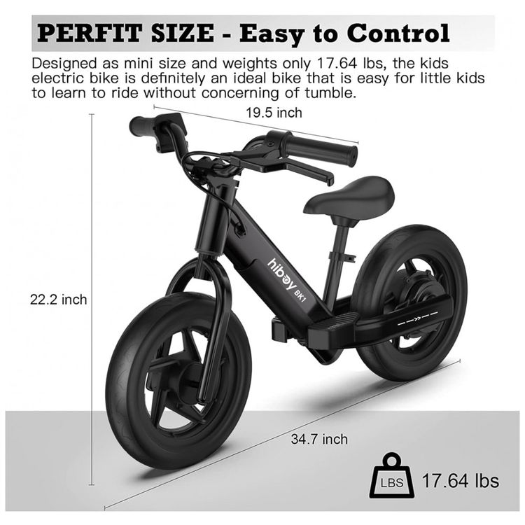 Bicicleta-Eletrica-Sem-Pedal-para-Criancas-de-3-a-5-Anos-ate-foto-3